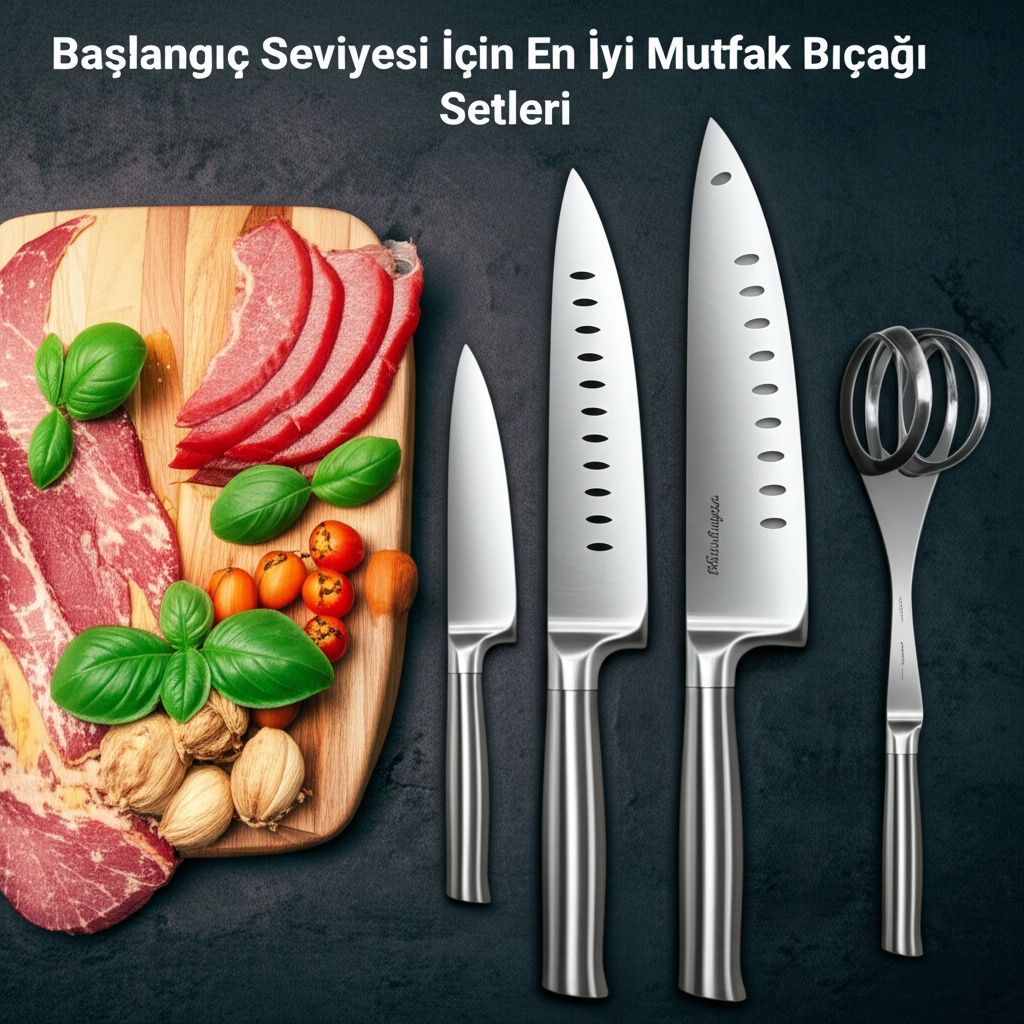 Başlangıç Seviyesi İçin En İyi Mutfak Bıçağı Setleri