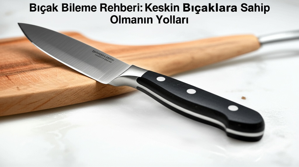 Bıçak Bileme Rehberi: Keskin Bıçaklara Sahip Olmanın Yolları