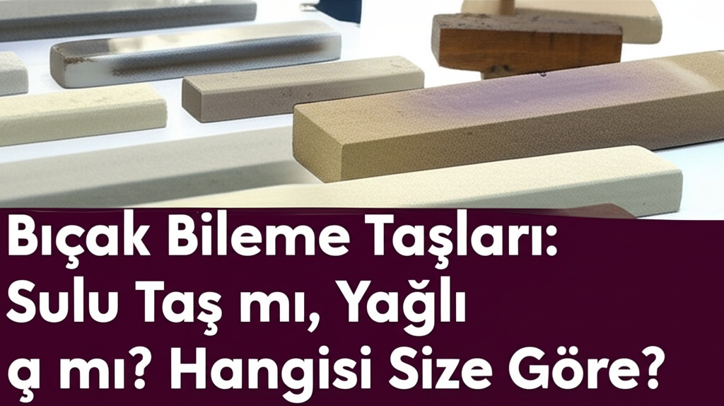 Bıçak Bileme Taşları: Sulu Taş mı, Yağlı Taş mı? Hangisi Size Göre?