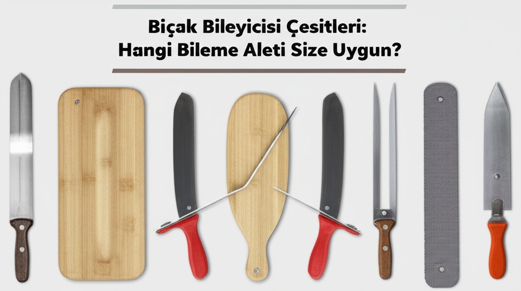 Bıçak Bileyicisi Çeşitleri: Hangi Bileme Aleti Size Uygun?