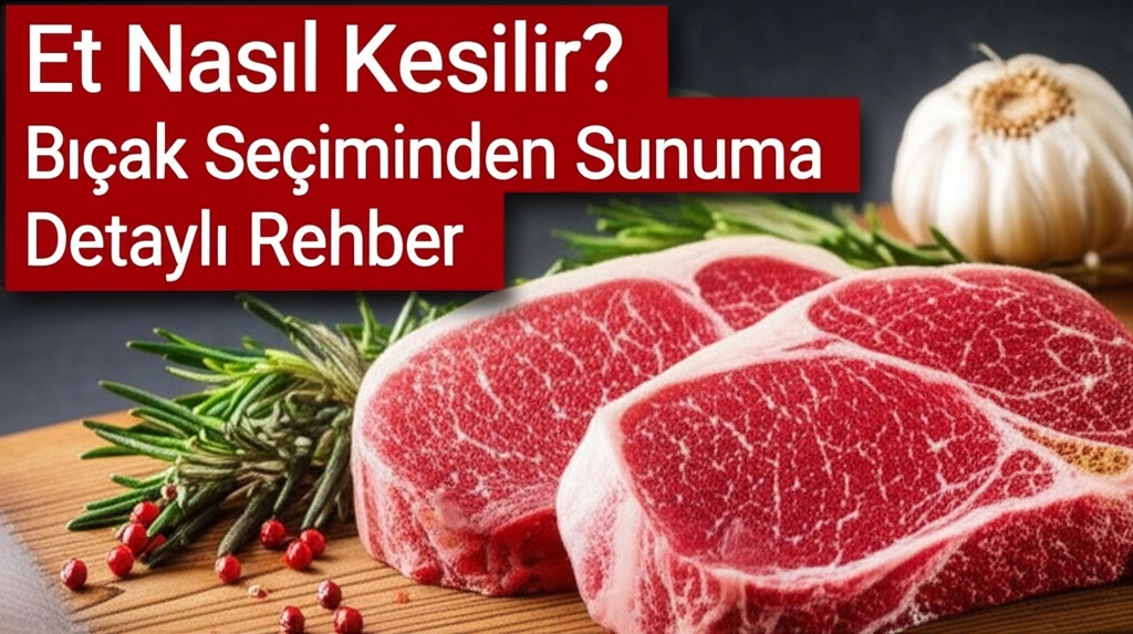 Et Nasıl Kesilir? Bıçak Seçiminden Sunuma Detaylı Rehber