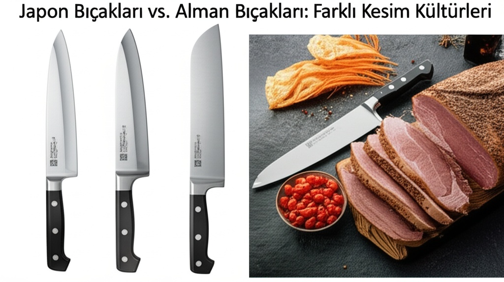 Japon Bıçakları vs. Alman Bıçakları: Farklı Kesim Kültürleri