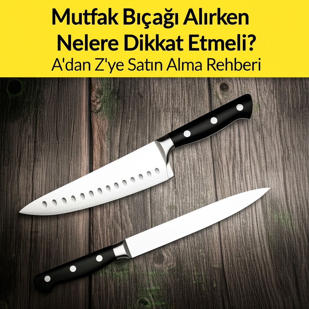 Mutfak Bıçağı Alırken Nelere Dikkat Etmeli? A’dan Z’ye Satın Alma Rehberi