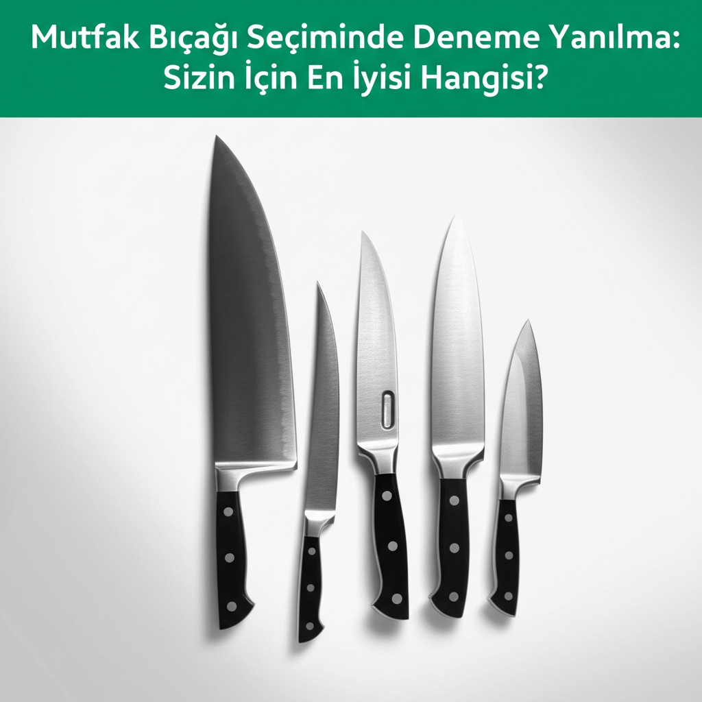 Mutfak Bıçağı Seçiminde Deneme Yanılma: Sizin İçin En İyisi Hangisi?