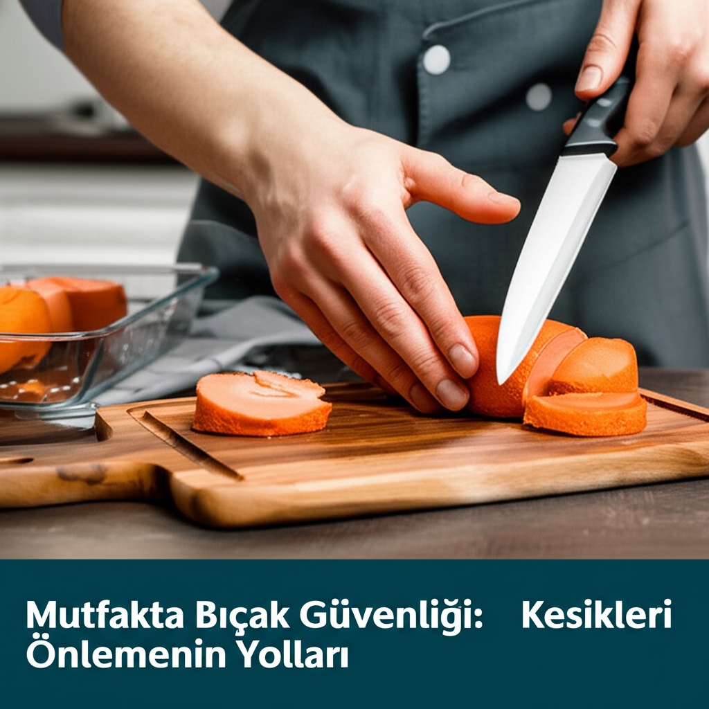 Mutfakta Bıçak Güvenliği: Kesikleri Önlemenin Yolları