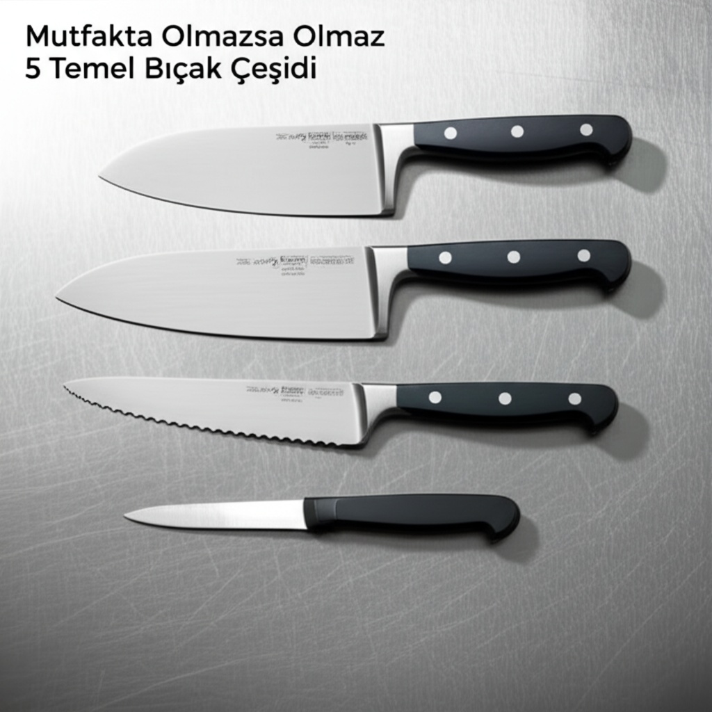 Mutfakta Olmazsa Olmaz 5 Temel Bıçak Çeşidi