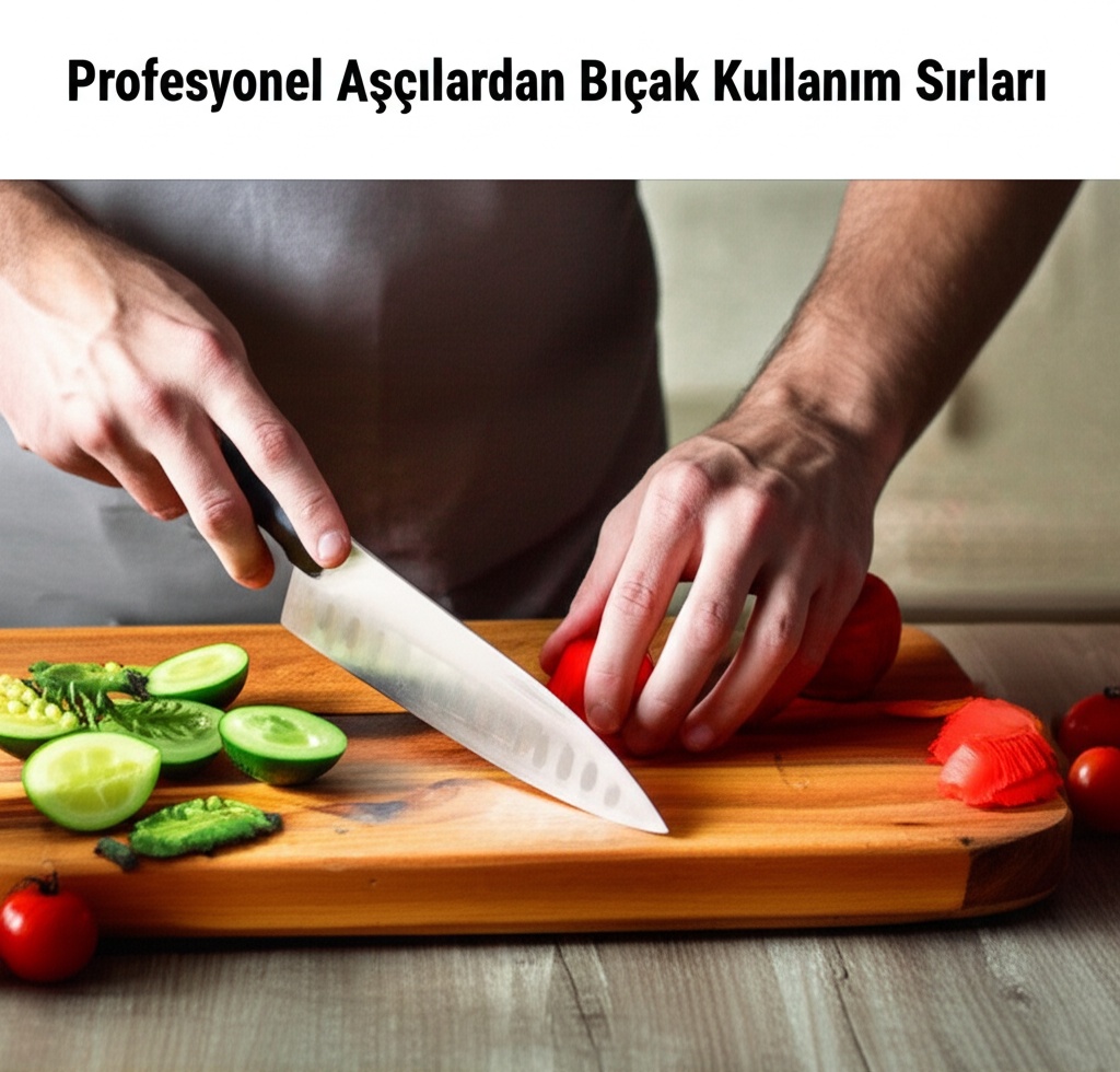 Profesyonel Aşçılardan Bıçak Kullanım Sırları