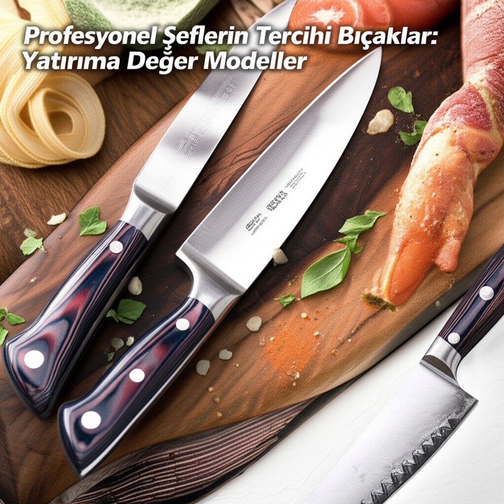 Profesyonel Şeflerin Tercihi Bıçaklar: Yatırıma Değer Modeller
