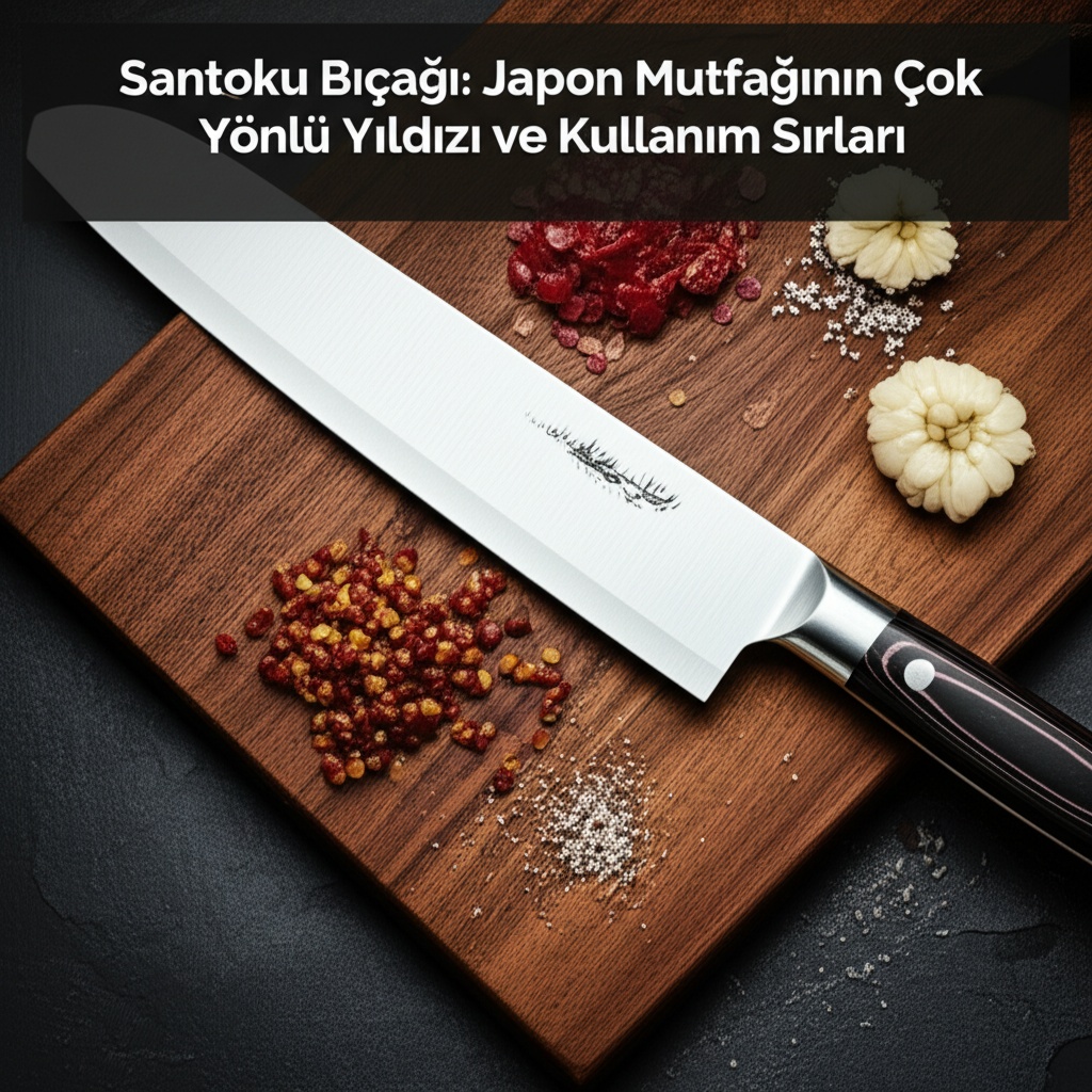 Santoku Bıçağı: Japon Mutfağının Çok Yönlü Yıldızı ve Kullanım Sırları