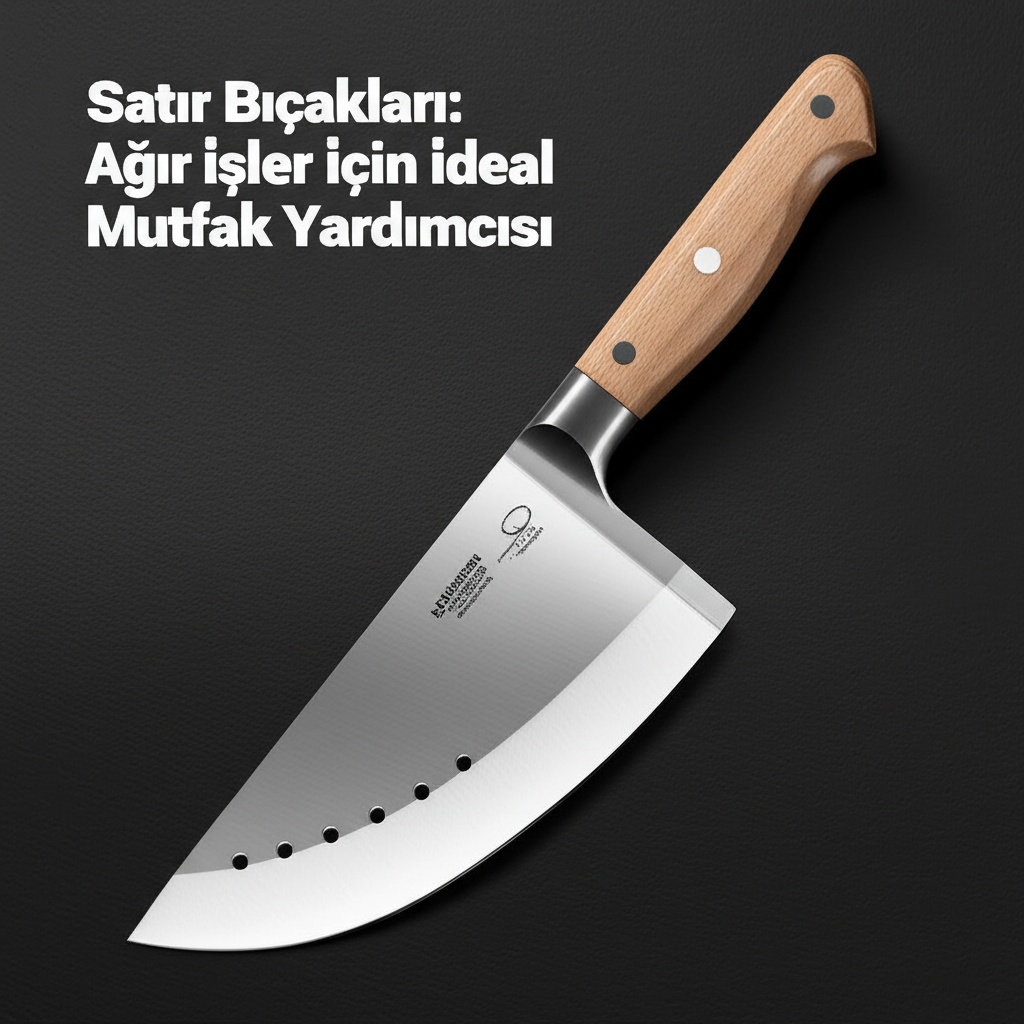 Satır Bıçakları: Ağır İşler İçin İdeal Mutfak Yardımcısı