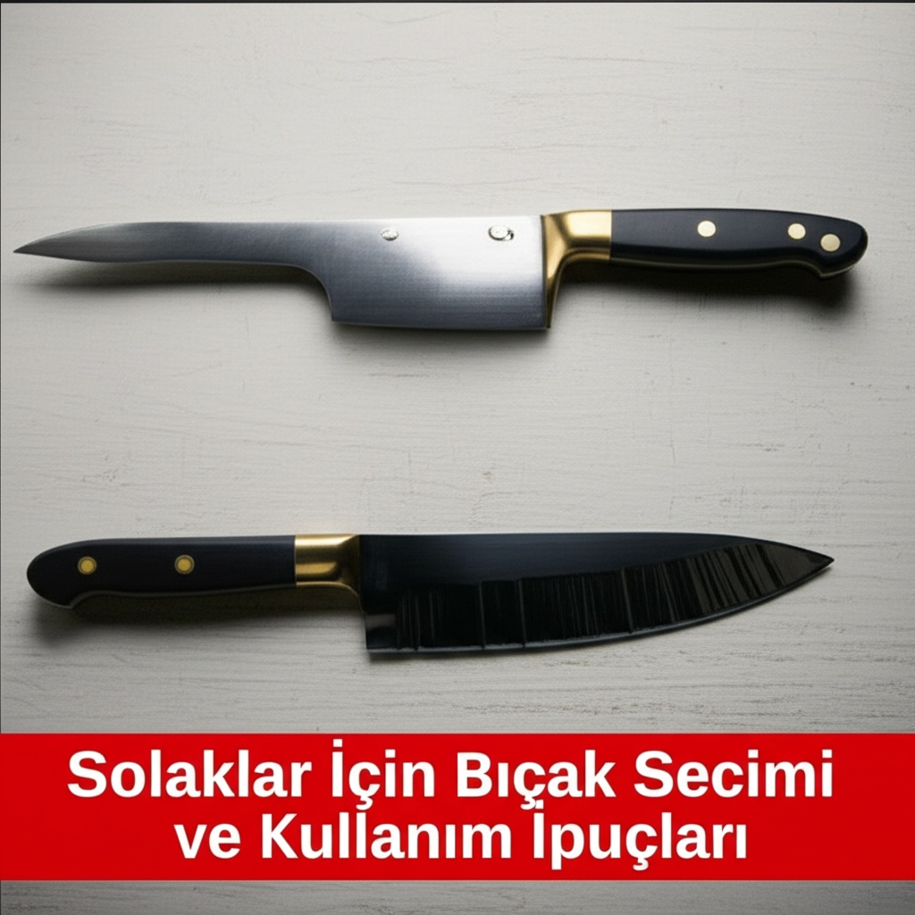 Solaklar İçin Bıçak Seçimi ve Kullanım İpuçları