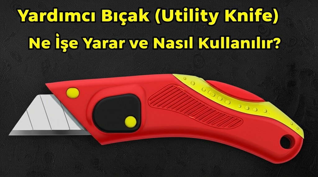 Yardımcı Bıçak (Utility Knife) Ne İşe Yarar ve Nasıl Kullanılır?